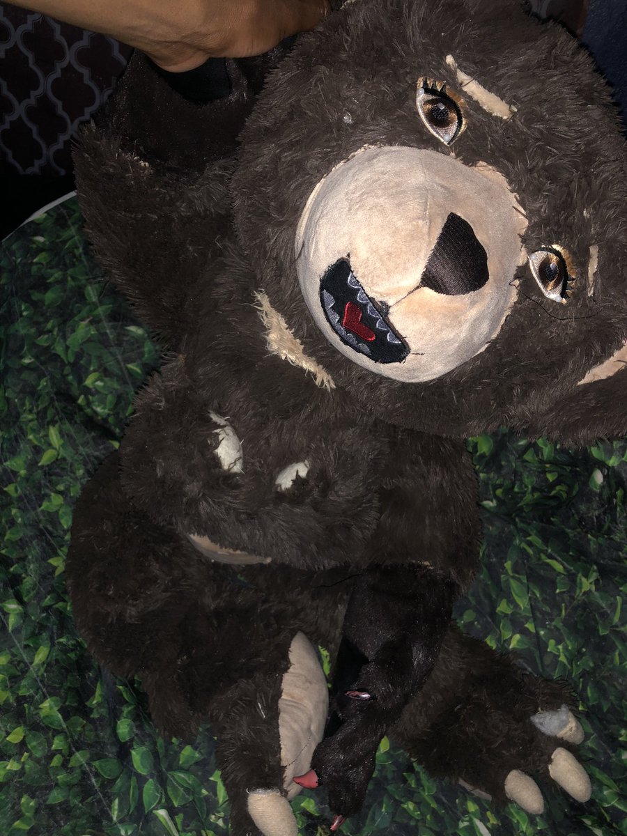 LustyForPlushy's tweet photo. New mods on stomach and neck. 

#Plush 
#Plushophilia https://t.co/VBkNvDLO8Z
