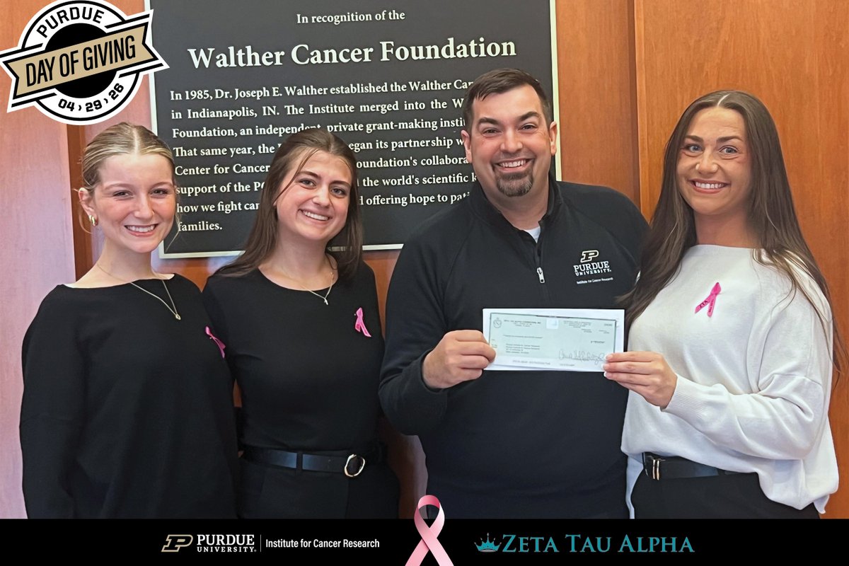 Purdue Institute for Cancer Research tweet media