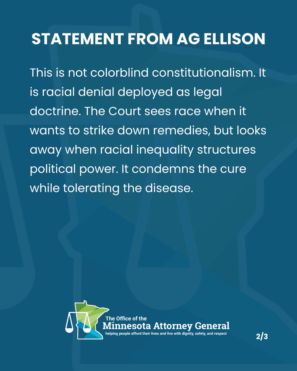 Attorney General Keith Ellison tweet media