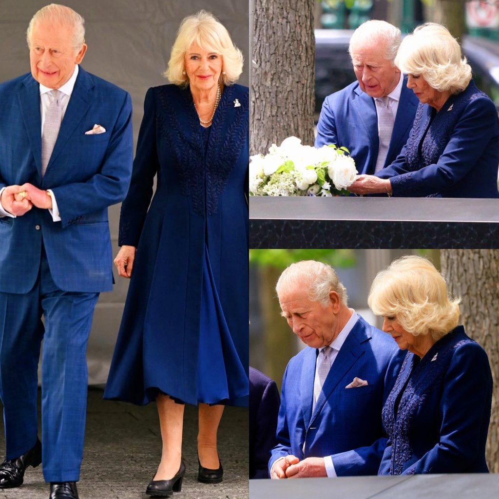 The King and Queen visit the National September 11 Memorial in New York today.
#KingCharlesIII #QueenCamilla