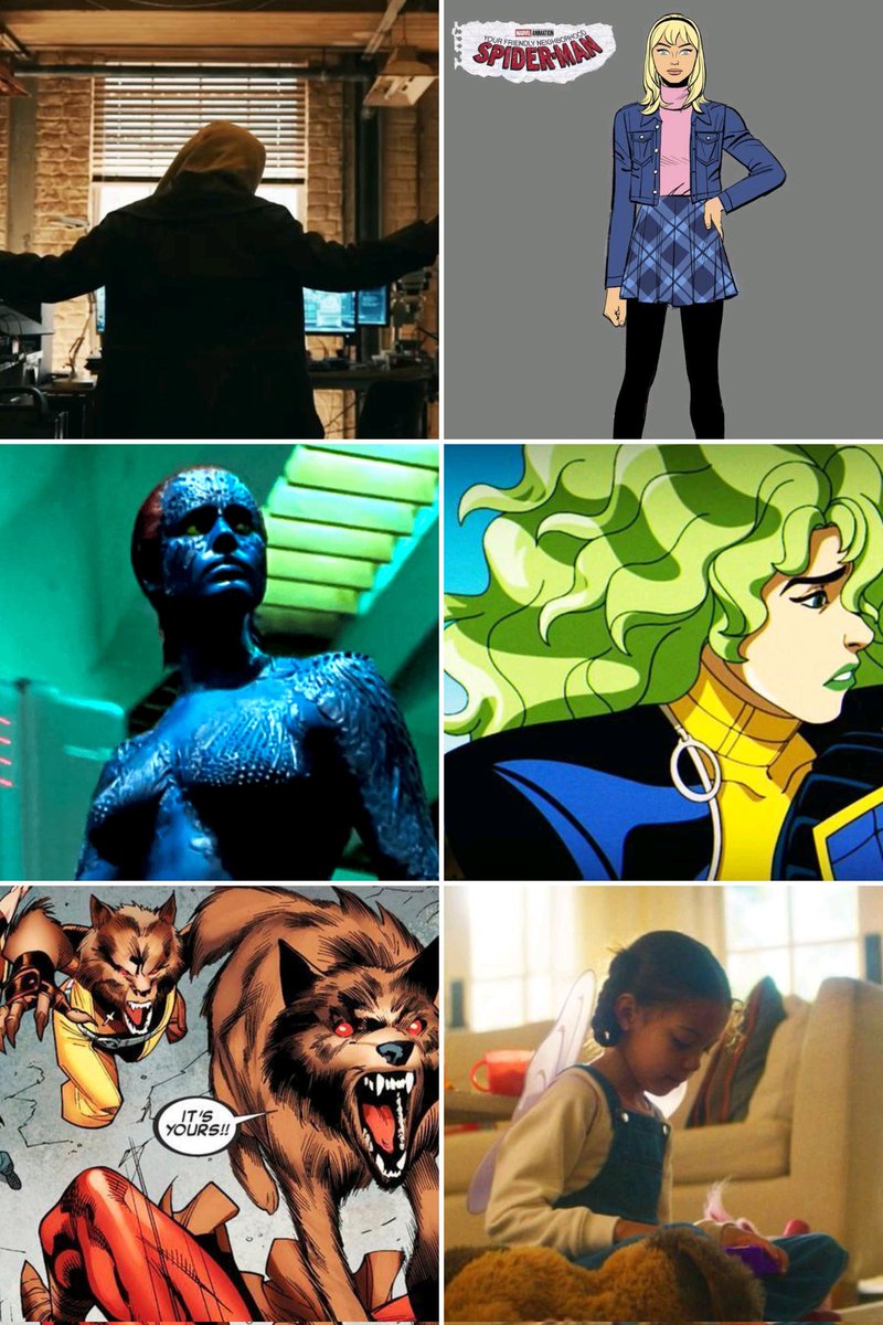 mcuinside's tweet image. 6 more female Marvel heroes are entering the #MCU very soon.

Sadie Sink (reportedly Jean Grey), Mystique, Gwen Stacy, Polaris, Wolfsbane, and Danielle Cage-Jones, all confirmed or expected to arrive within the next phase.