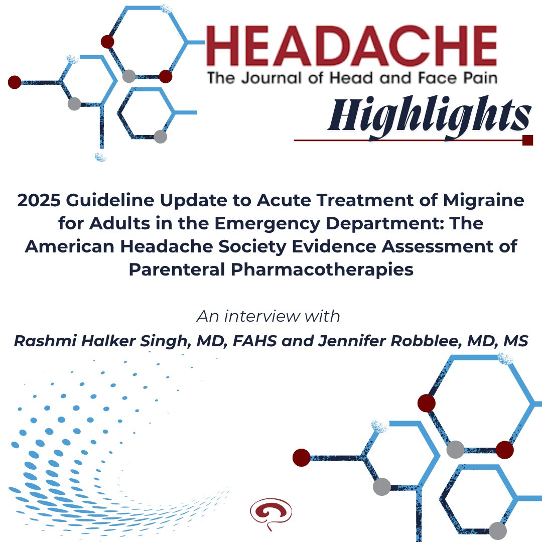 American Headache Society tweet media