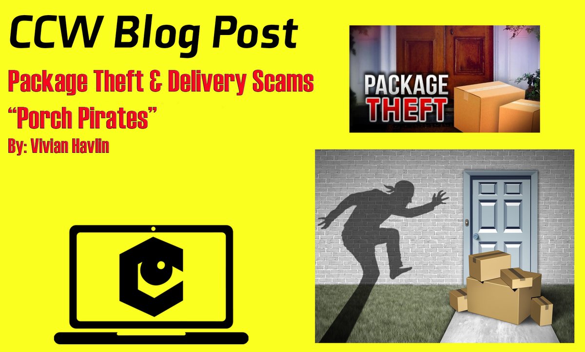 CCWMiamiDade's tweet photo. 🚨New Blog Post 🚨 Package Theft &amp; Delivery Scams (“Porch Pirates”).  Read more here —-> https://t.co/uqDNfn0wOS https://t.co/4jANhl1slZ