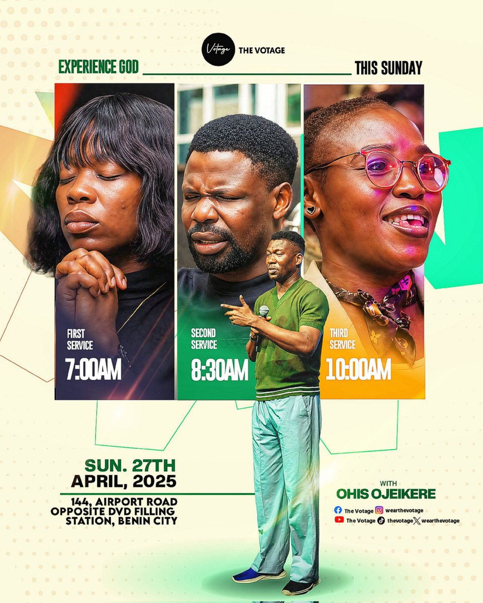 adeosun_moshood's tweet image. Day 3/21 🙏

Church flyer design.

Prayer. Word. Joy.

Design should communicate feeling, not just look good.

#DesignSprint #DesignSprintDay03 #TheDesignWave #DesignNigeria #21DaysOfDesign #DesignConsistency