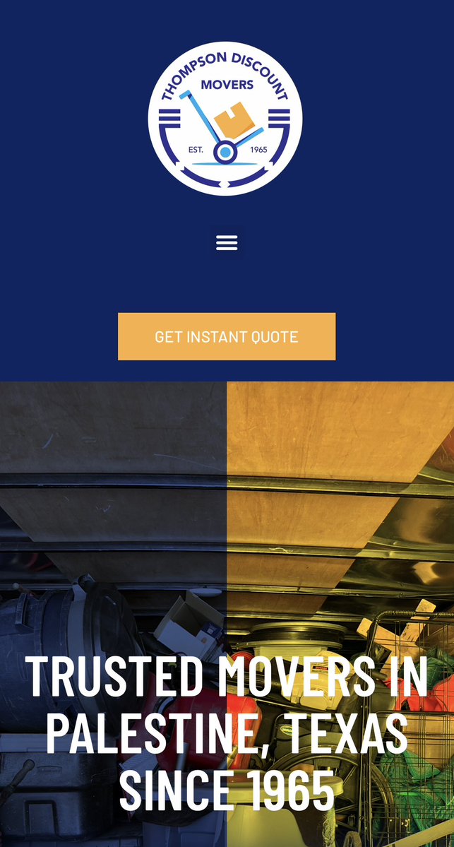 wadestanford's tweet image. Not all movers are created equal.

Thompson Discount Movers did a great job with our move—and then called this morning after the storms to make sure we were okay.

That’s more than service, that’s care. That’s commitment. That’s how you separate yourself from the rest! 
#moving