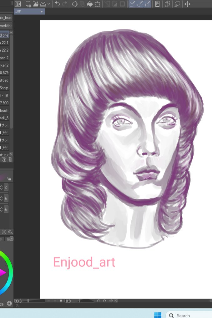 Enjoodzx's tweet image. يبدو لي ادمنت على هذي الفرشة، الفرشة ناعمة عكس فرش التحبير ايام يوم كنت احب احبر ...
#sketch #artist #artwork #painting #portrait #doodle #style