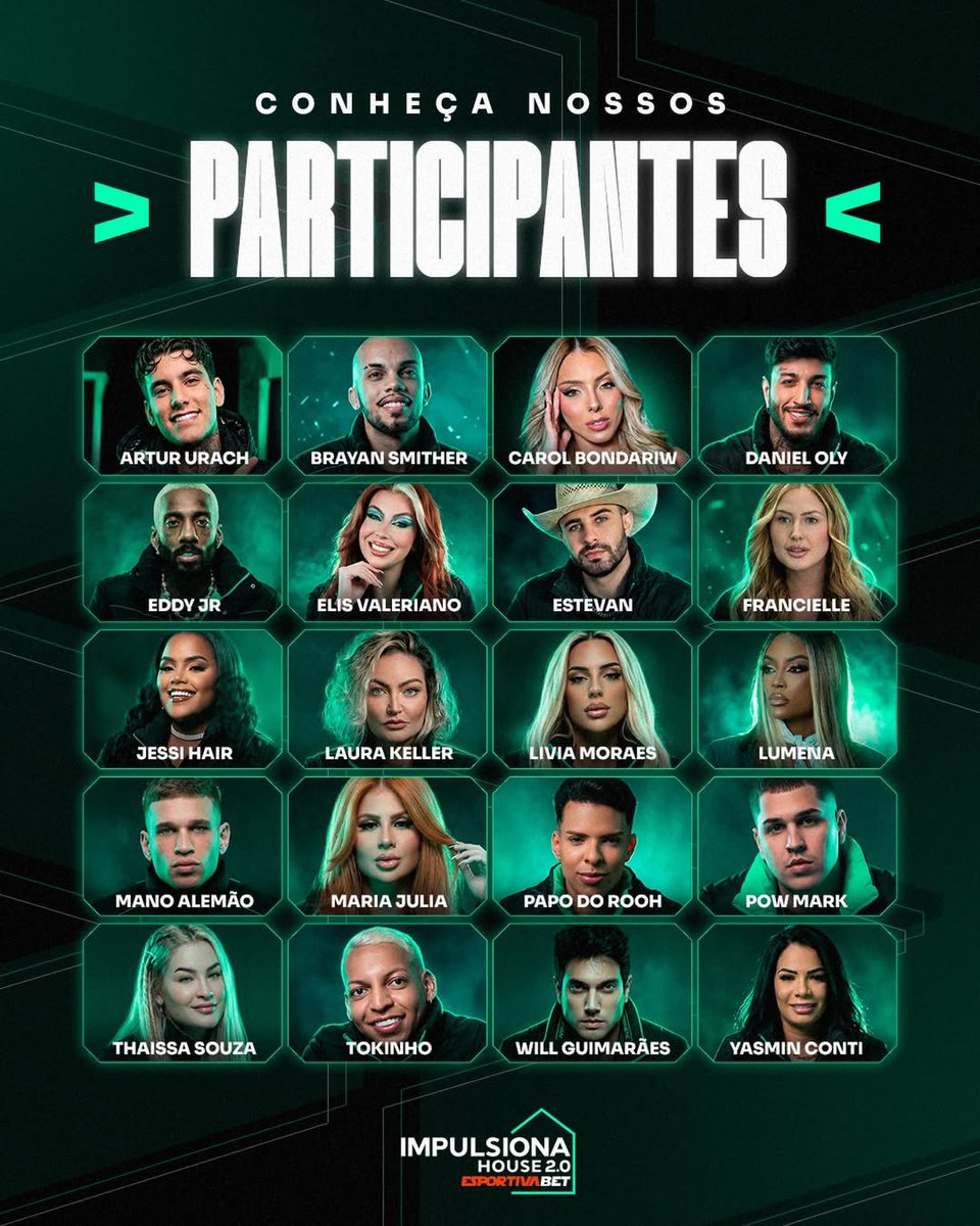 🔥NOVO REALITY! O reality “Impulsiona House” teve sua estreia ontem no YouTube e está com live 24 horas liberada na plataforma, sob o comando de Davi Brito. Gostaram do elenco? #ImpulsionaHouse