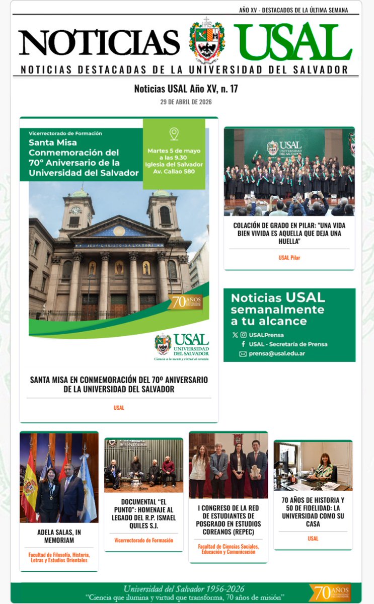 USAL Prensa tweet media