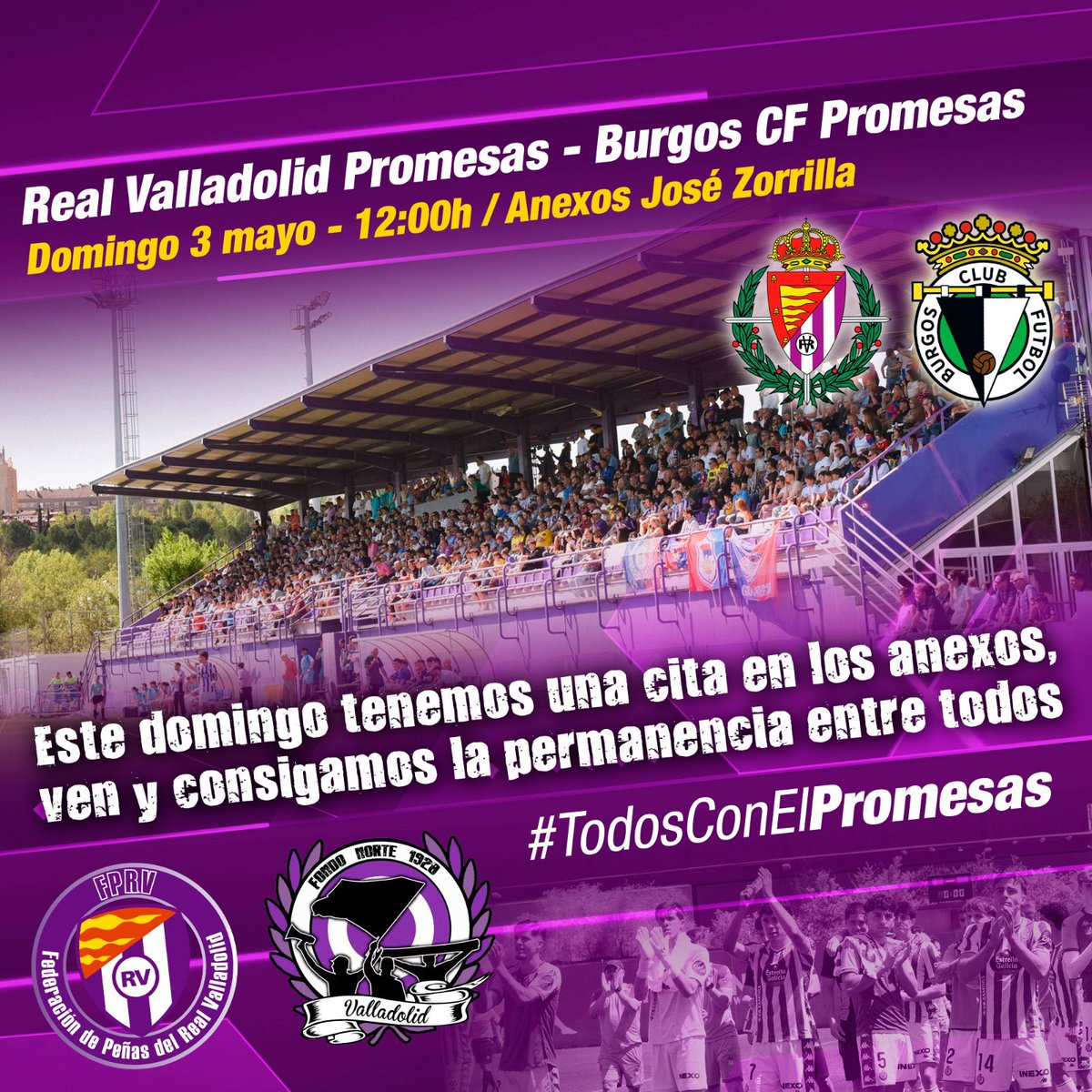 Federación de Peñas del Real Valladolid tweet media