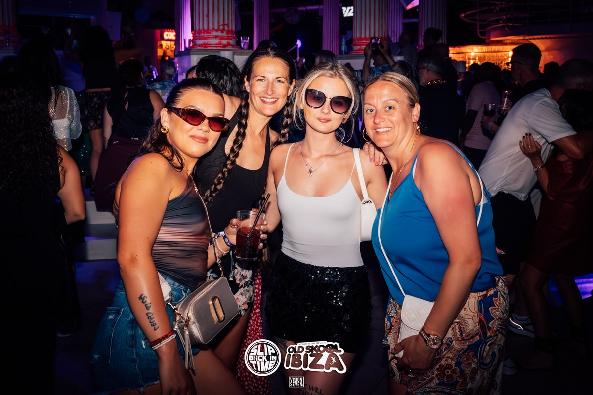 Slip Back In Time 💙 Old Skool Ibiza tweet media