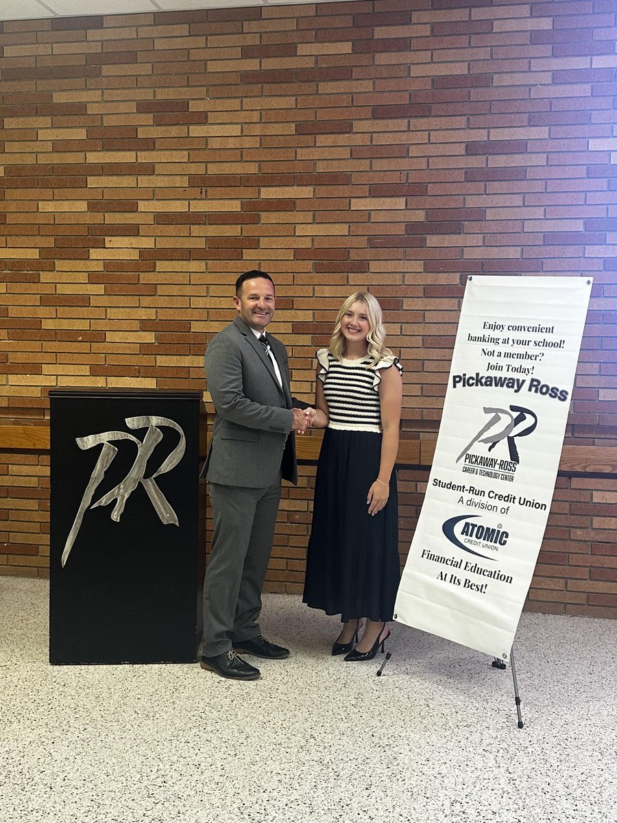 PickawayRossCTC's tweet photo. Congratulations to Peyton Richendollar, Adrian Moehl, and Harley Reynolds on receiving $500 scholarships from Atomic Credit Union! ๐
Thank you for investing in our students and their futures. #PRCTCWorks #Next50 #CareerTechOhio https://t.co/buc1SdVp7V