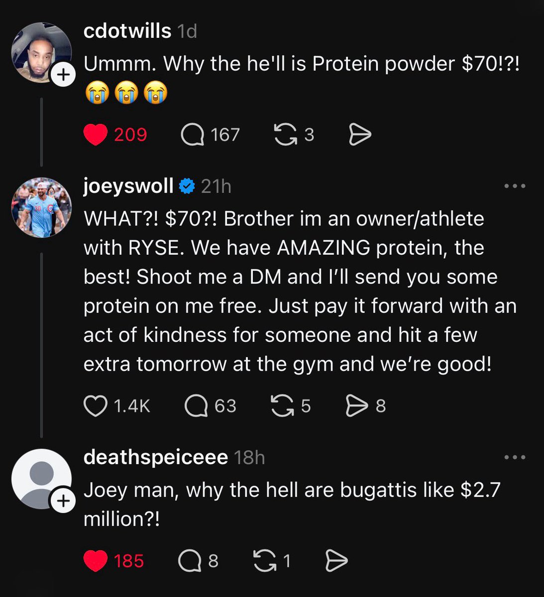 Joey Swoll tweet media