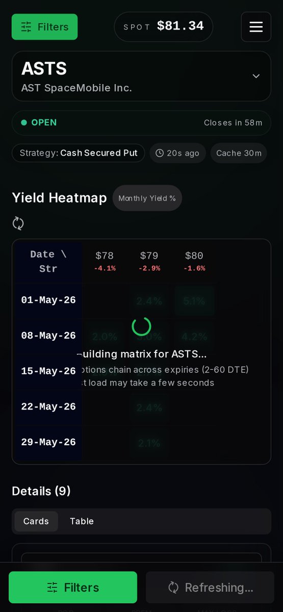 Options Matrix Pro tweet media