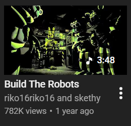 riko16riko16's tweet image. Build The Robots released 1 year ago today !!

Many thanks to @skethyy who was a great help and made the most unique part of the animation. And thank you all who continuously show support for this video, especially recently, I forever appreciate it 🙏❤️