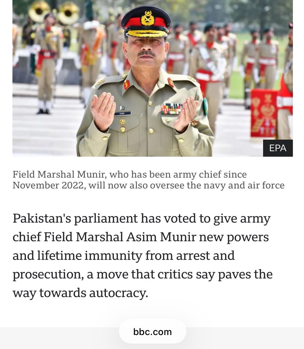 LateefJohar's tweet image. The SIFC is a manipulative project of Punjab’s generals directly controlled by Mr. Asim Munir—who used the military-controlled and illegitimate parliament to grant himself lifetime ‘impunity.’

‘#LeaveNoOneBehind’/ ensuring accountability slogans are hollow &amp;amp; will be ineffective.
