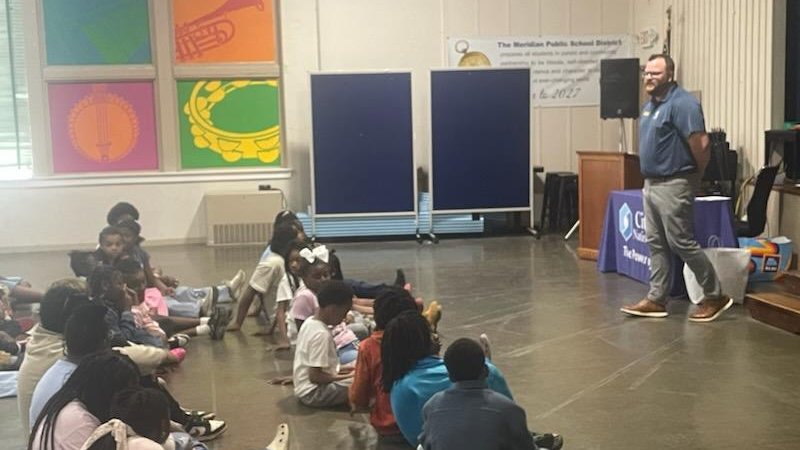 YourCNB's tweet image. Building strong financial habits starts early. Our Meridian Region Bank managers visited local schools for Teach Children to Save Day, sharing the importance of saving and smart money habits with students.
#PowerOfLocal #FinancialEducation #MSsCommunityBank