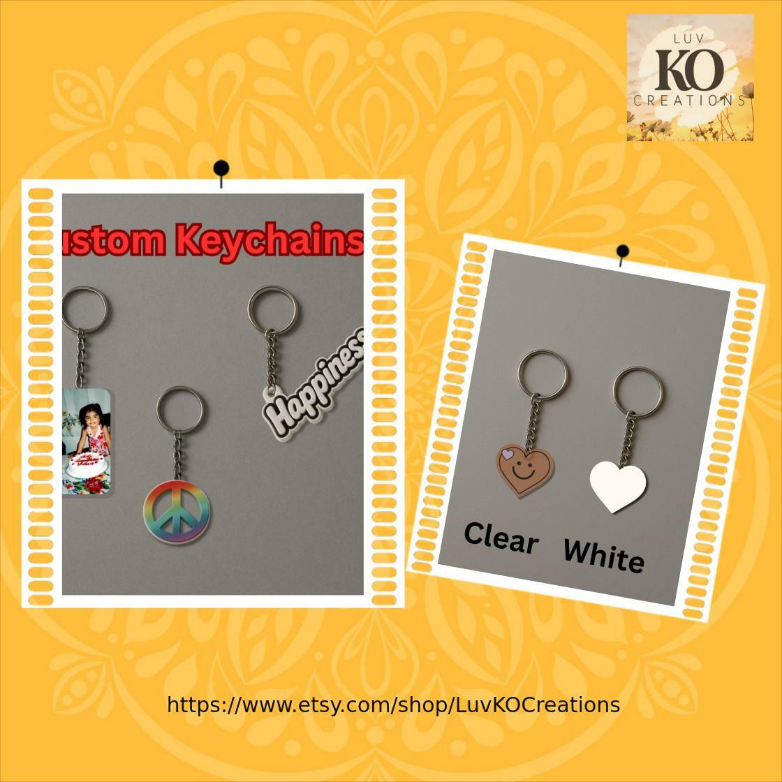 KayysCreation's tweet image. Unlock your style with our Custom Keychains—just $4.00! Stand out and express yourself daily. Grab yours now! #KeychainMagic #PersonalStyle

Shop Now etsy.com/listing/190326…
