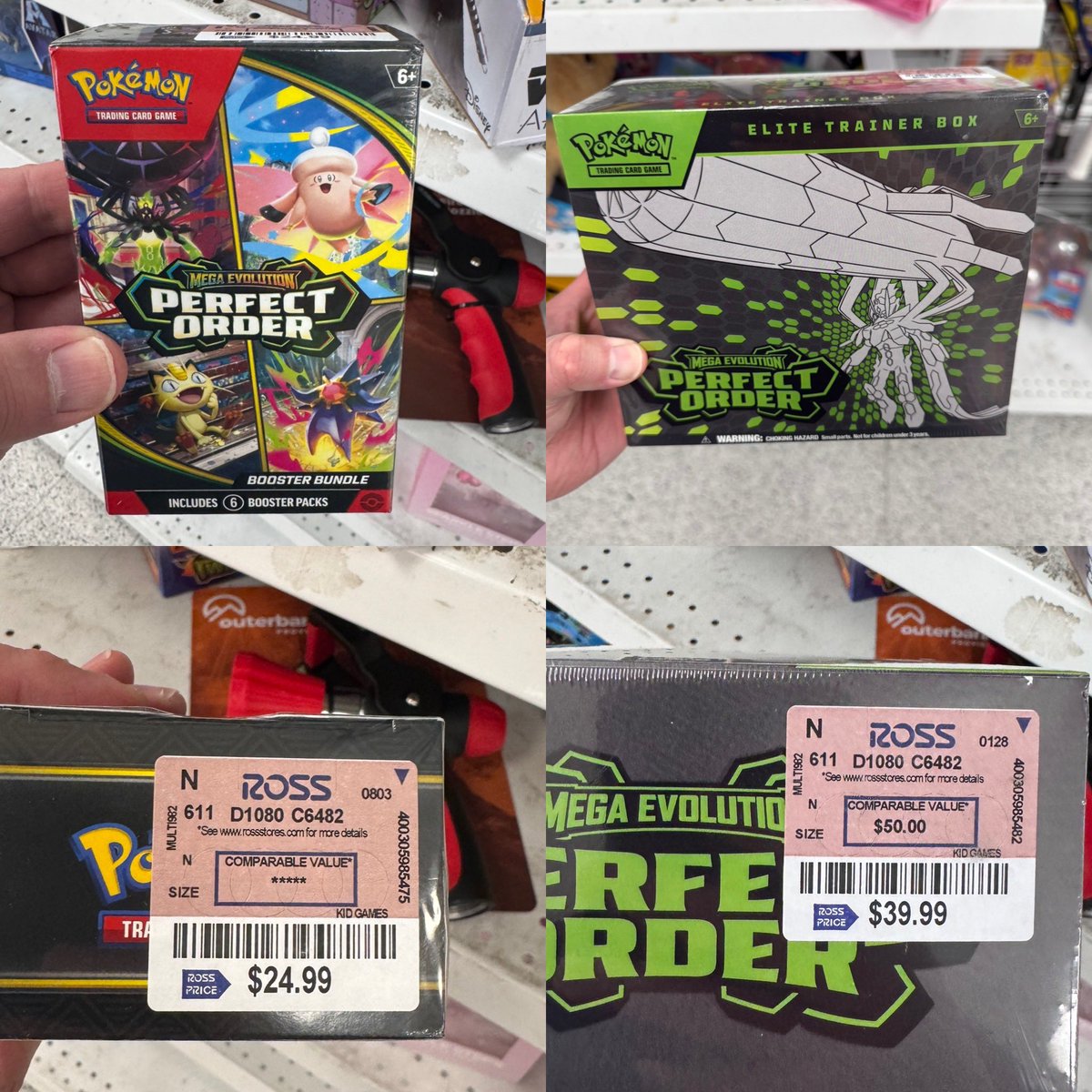 InPursuitofToys's tweet photo. The Pokemon cards keep rolling in at Ross. Another restock in Chandler, AZ. 

#pokemon #pokémon #rossfinds #rossdressforless #inpursuitoftoys https://t.co/wMlRT0WGsi