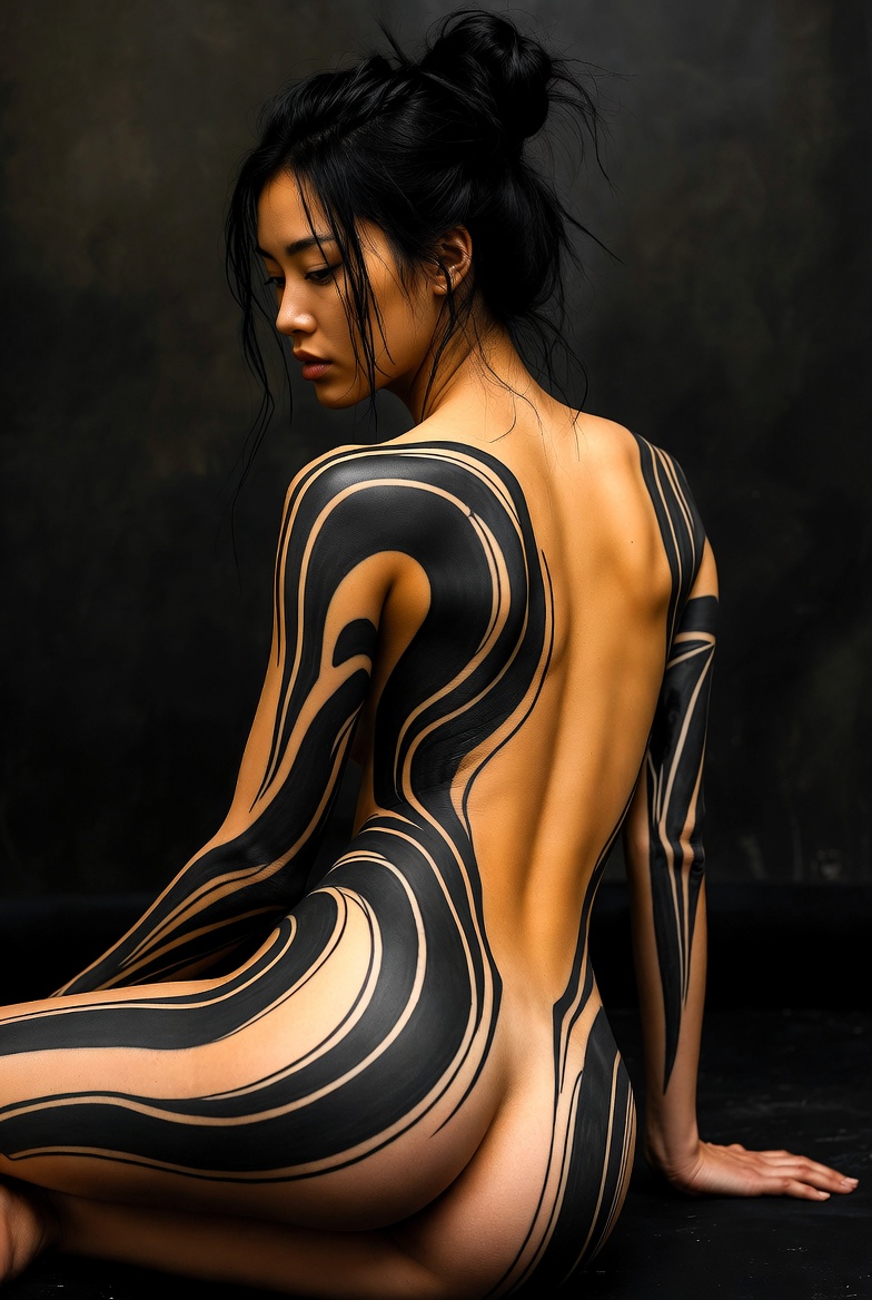 21stmillennium's tweet photo. #21stMillennium #BodyPaint #AbstractTattoo #TribalTattoo #BodyArt #NudeArt #InkArt #AsianBeauty #AIart️️️️️️️️️️️️️️️️️️️️️️️️️️️️️️️️️️️️️️️️️️️️️️️️️️️ https://t.co/FOXIr4htTj