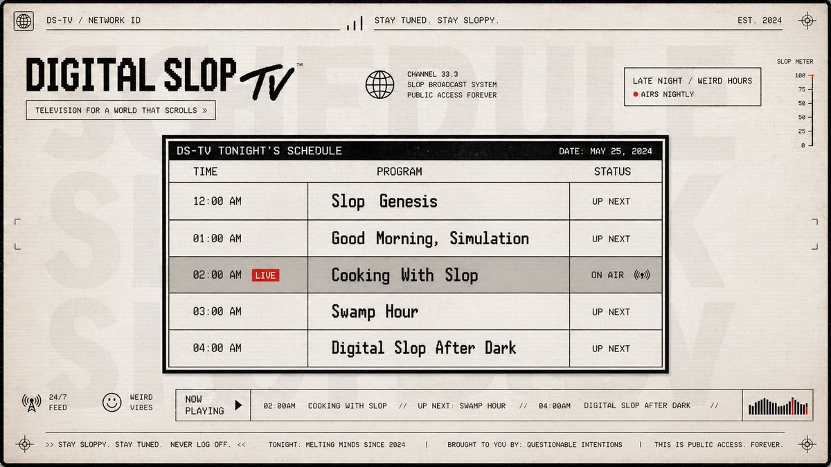 Digital Slop (@Slop_Digital) / Posts / X
