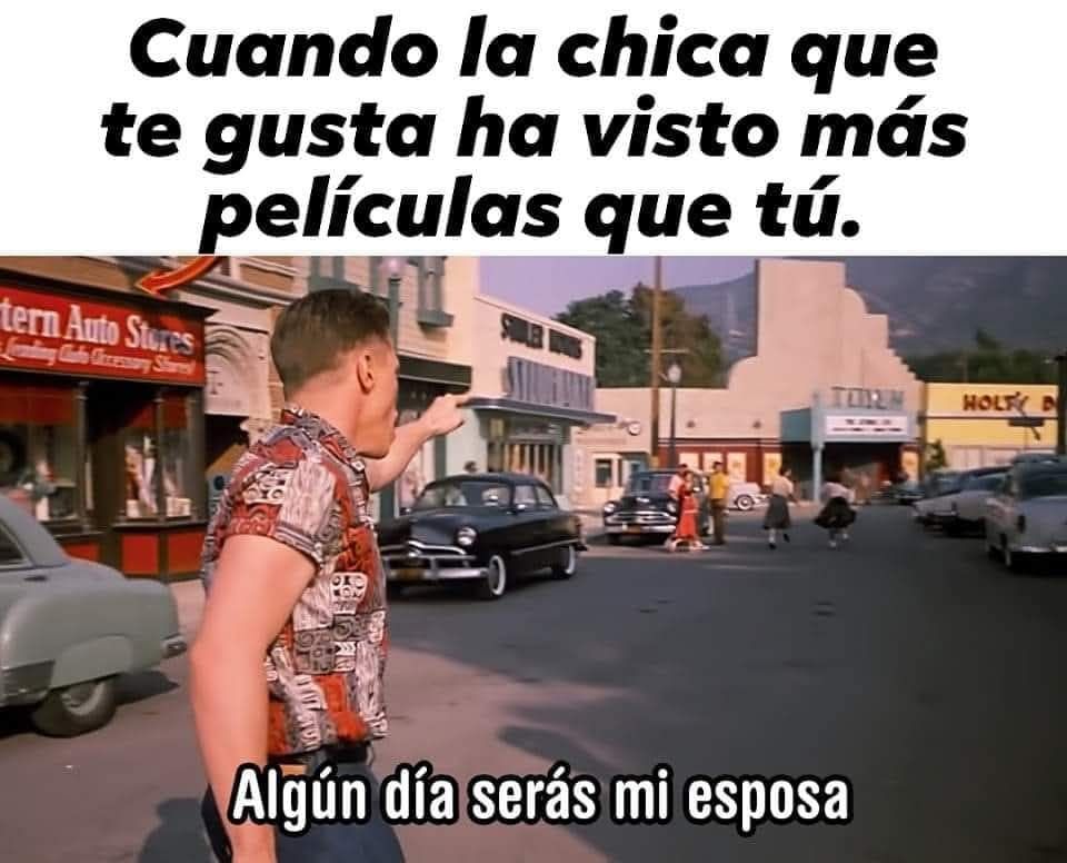 Nerdcopolis's tweet image. Cierto... 😅

#memes #memesdaily #Diversion #Funny #BackTotheFuture #Vida #Amor