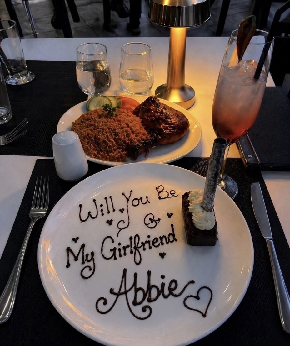 POV: you came for dinner and left with a whole relationship proposal 🥹🤭