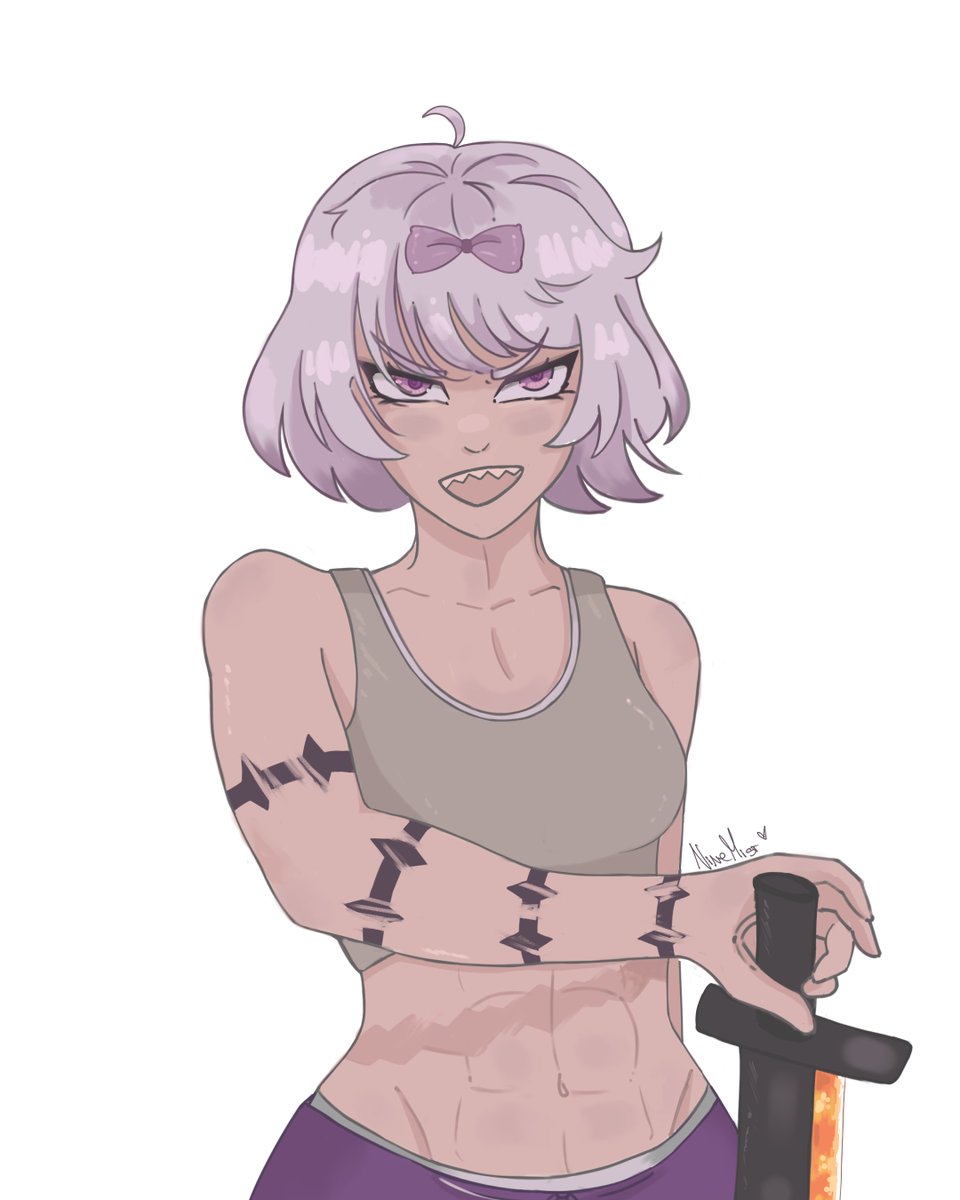 NineMist_'s tweet photo. All painted now, also redid the tatoos on her arm, suggest some other limbus characters if you'd like
#limbus #themiddle https://t.co/ybXZvaoFhg