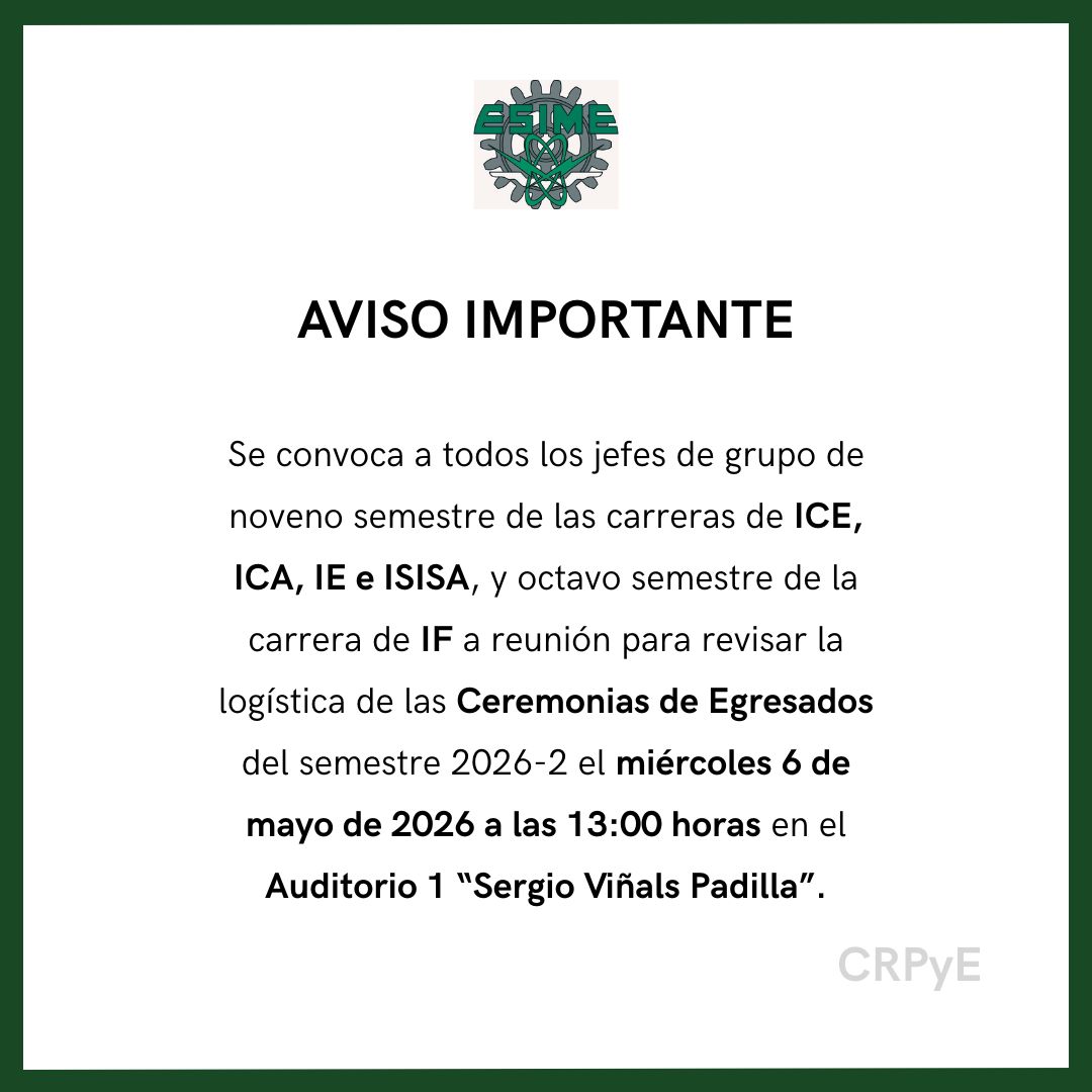 ESIMEZ_OFICIAL's tweet photo. #ceremonias #egresados #alumnos #ComunidadPolitécnica #ESIMEZACATENCO #IPN

AVMR*dhh https://t.co/ny0IjInaBD