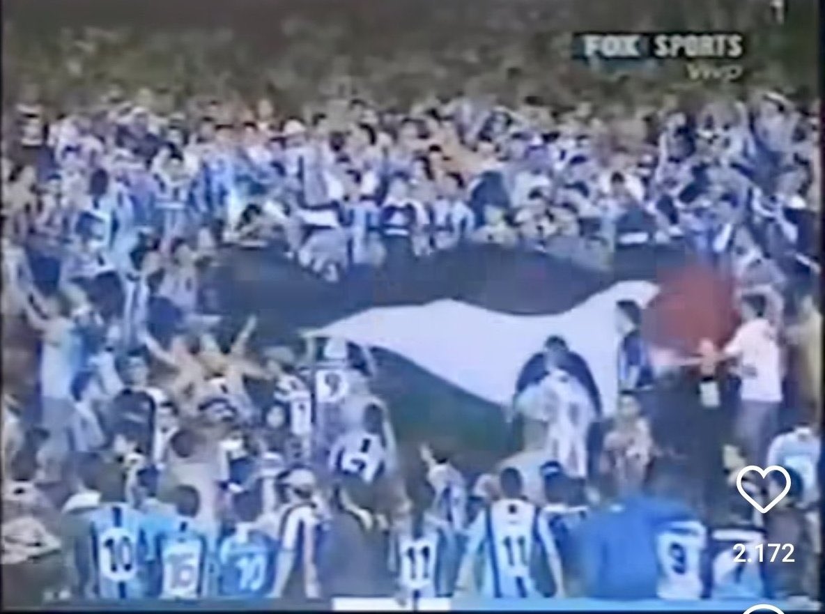 CachorroGremio's tweet photo. GRÊMIO Y PALESTINA🇪🇪🤝🇵🇸 https://t.co/xY39woT5ZU