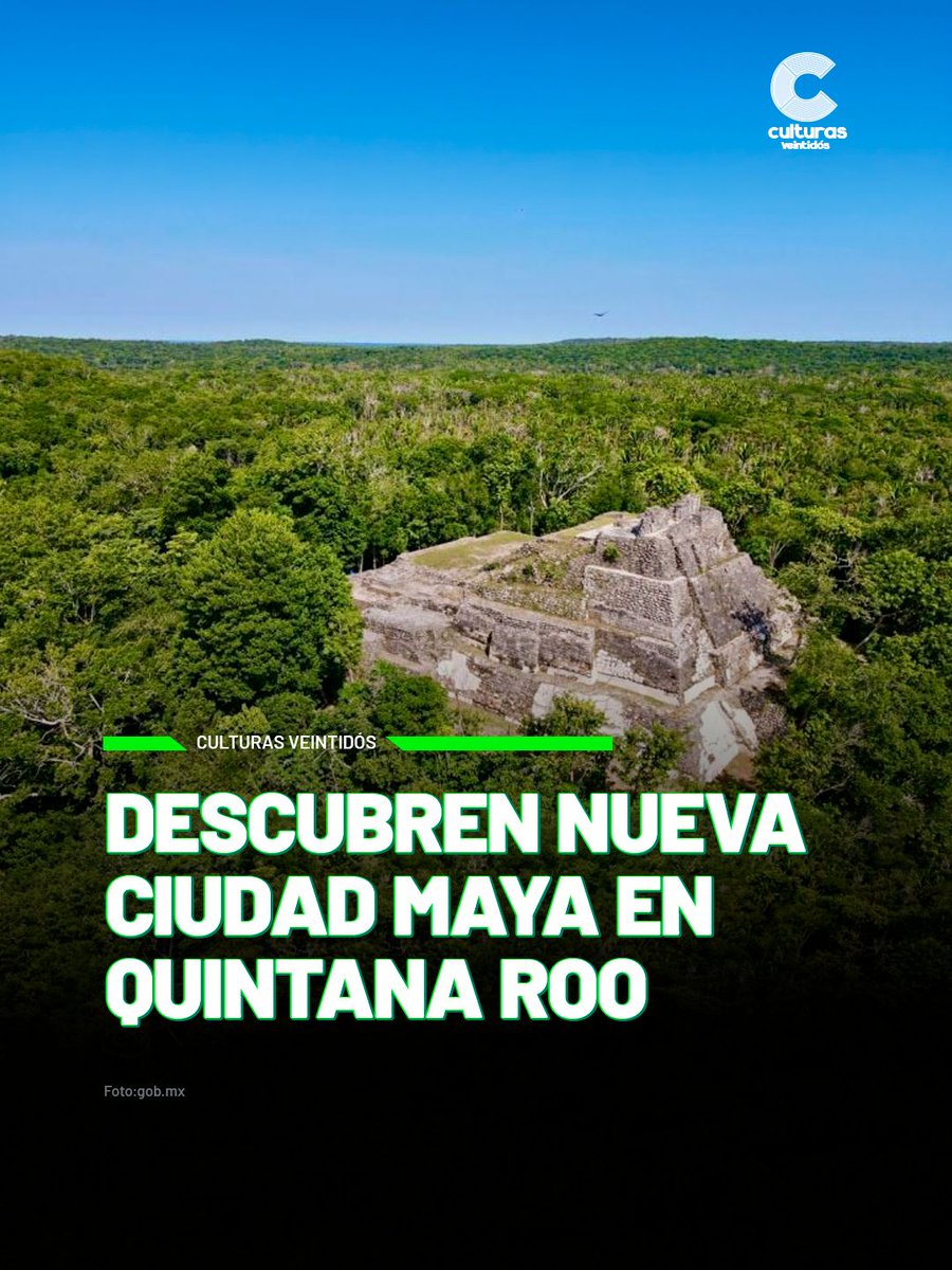 El INAH (<a href="/INAHmx/">INAH</a>) registró un nuevo sitio arqueológico maya en Othón P. Blanco, Quintana Roo, durante trabajos vinculados al Tren Maya.

El asentamiento denominado El Jefeciño, cuenta con al menos 80 estructuras distribuidas en unas 100 hectáreas, con edificaciones de hasta 14