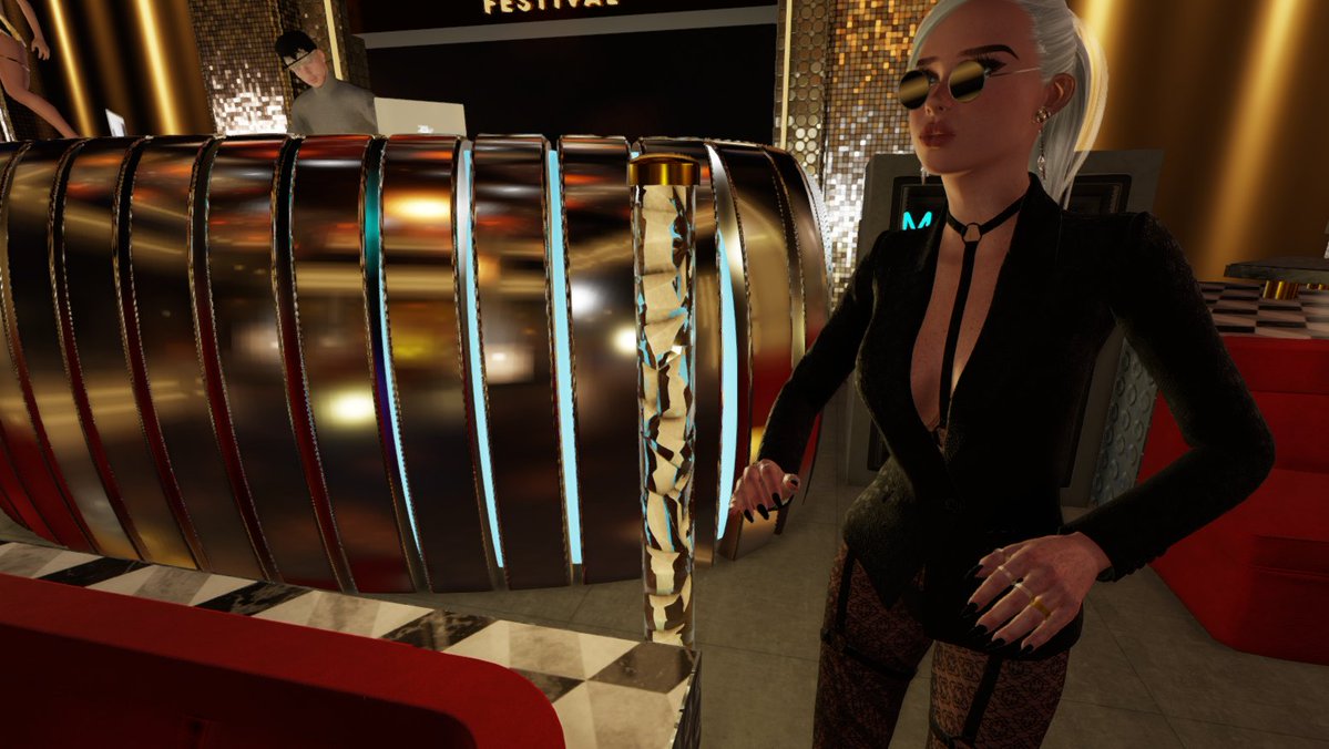 QueenLovesiKing's tweet image. Hyping-out at Nox by RAMAZANOV... amazing live Dj's and room  build...

#3dxchat #3dxchatparty #edm #virtualdjs #3dworld
