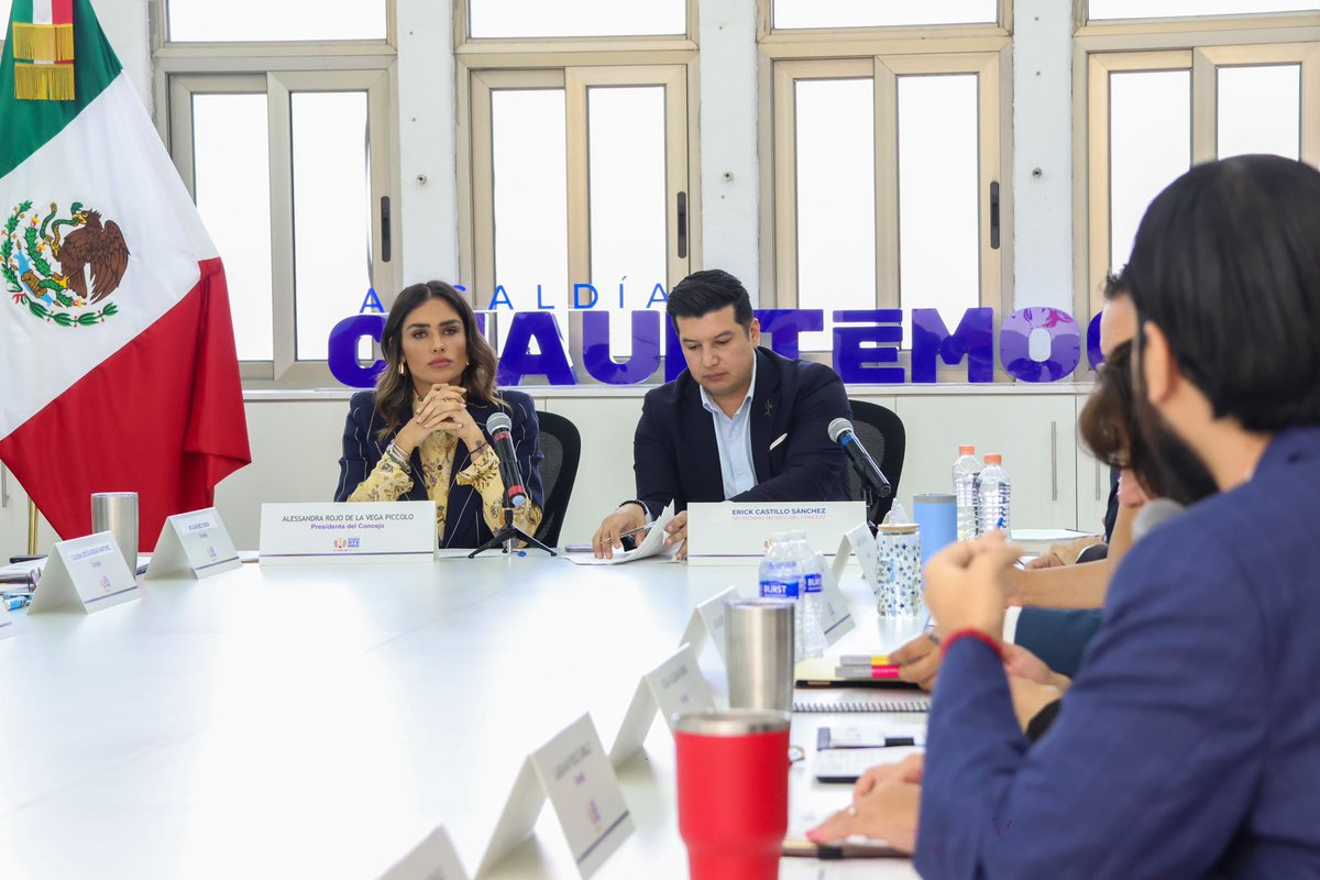 AlessandraRdlv's tweet photo. Segunda sesión ordinaria 2026 del concejo de la @AlcCuauhtemocMx 

En coordinación todo sale mejor, gracias por su trabajo. https://t.co/sBY45qdd13