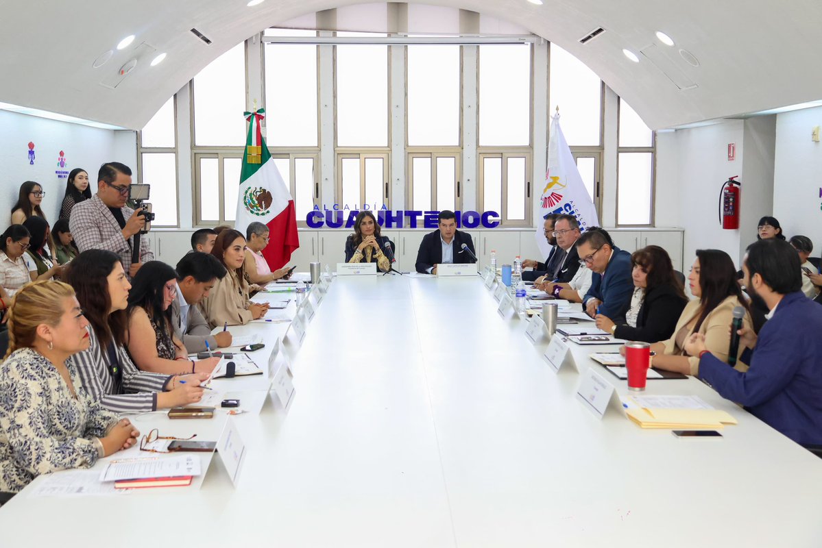 Segunda sesión ordinaria 2026 del concejo de la <a href="/AlcCuauhtemocMx/">Alcaldía Cuauhtémoc</a> 

En coordinación todo sale mejor, gracias por su trabajo.