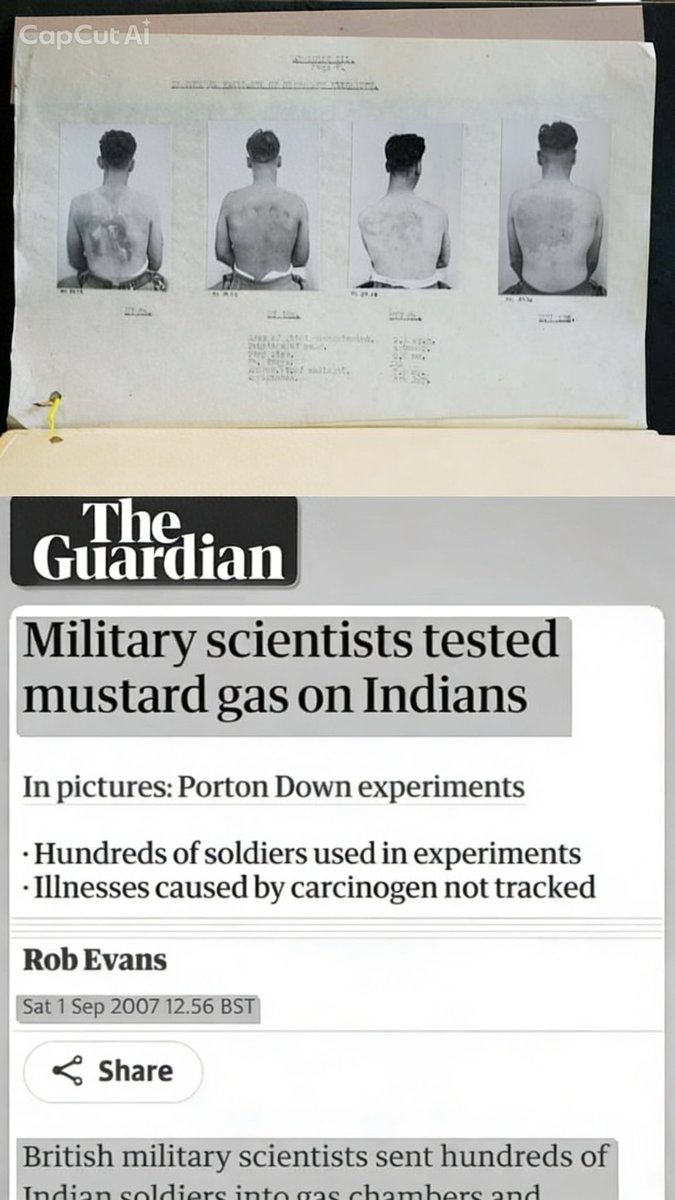 CommanMan777589's tweet image. The Indian Holocaust- This must go viral

Hitler did not come to India - Then who put 20000 Indian Army Soldiers in Gas Chambers??

The Britishers did- 1930  British Holocaust on Indians for 10 years suspected to have killed over 20000 soldiers

This story won’t give you