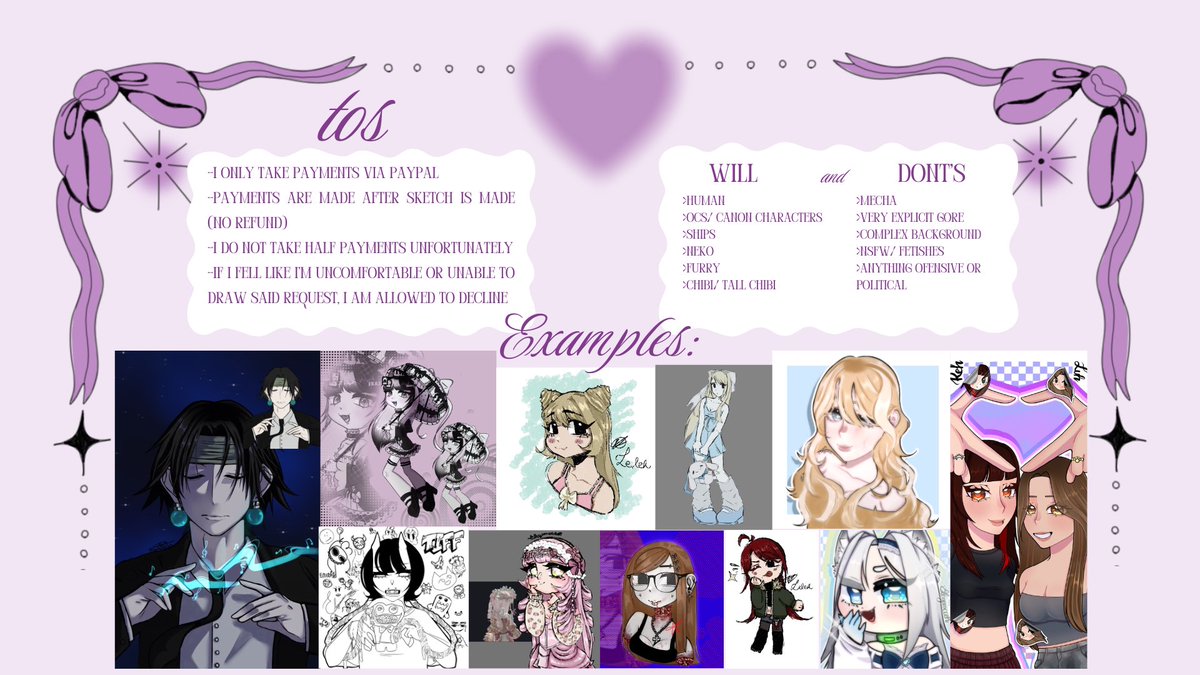 elegancceh's tweet image. 𖥔' OPEN COMM$$ !! &amp;lt;3  #digitalart #artwork #comissionsopen