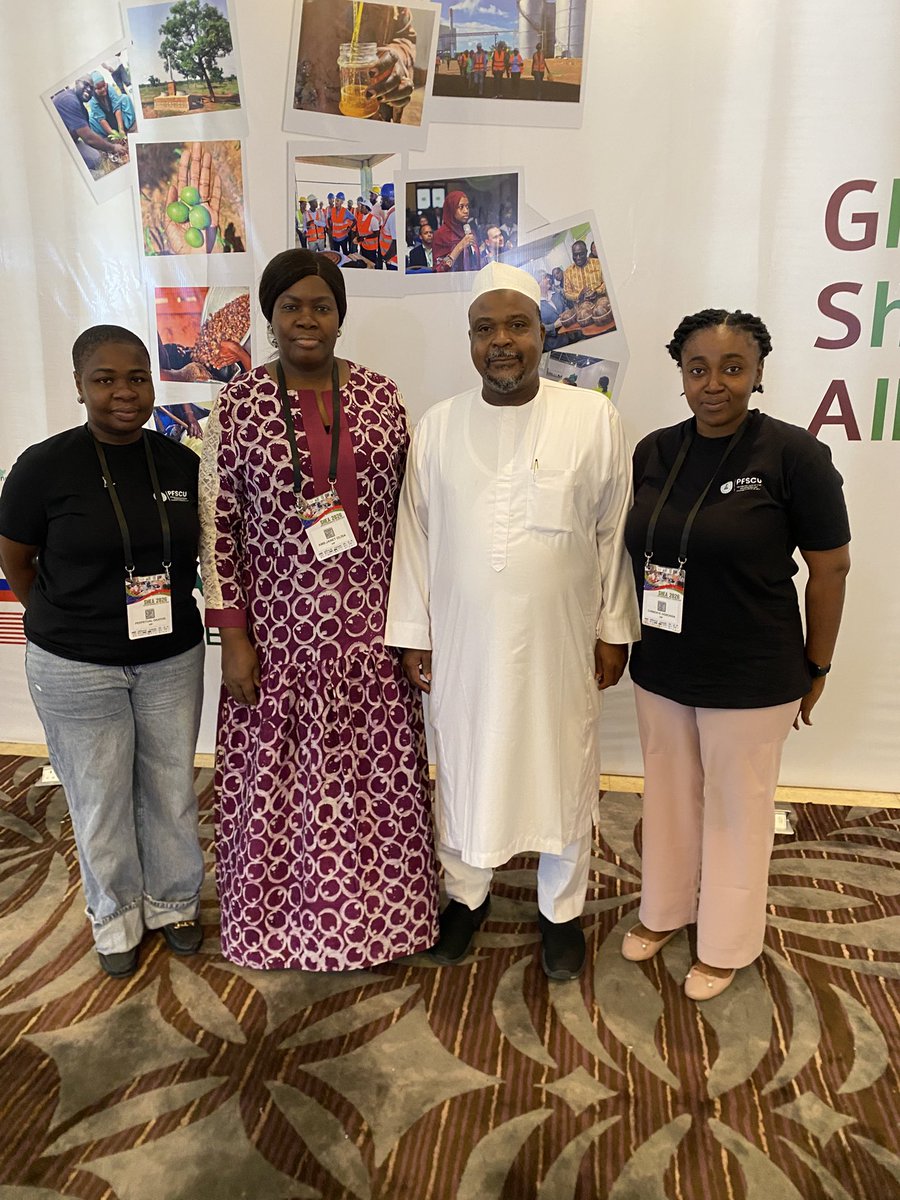 pfscu_ng's tweet photo. Congratulations to Mr Ali Saidu on his election as President of the global Shea Alliance @GSA_official1 

A proud moment for Nigeria and a strong signal of leadership in the global shea value chain, aligned with the Renewed Hope Agenda of President Bola Ahmed Tinubu.

#shea2026 https://t.co/5oK8POQQUU