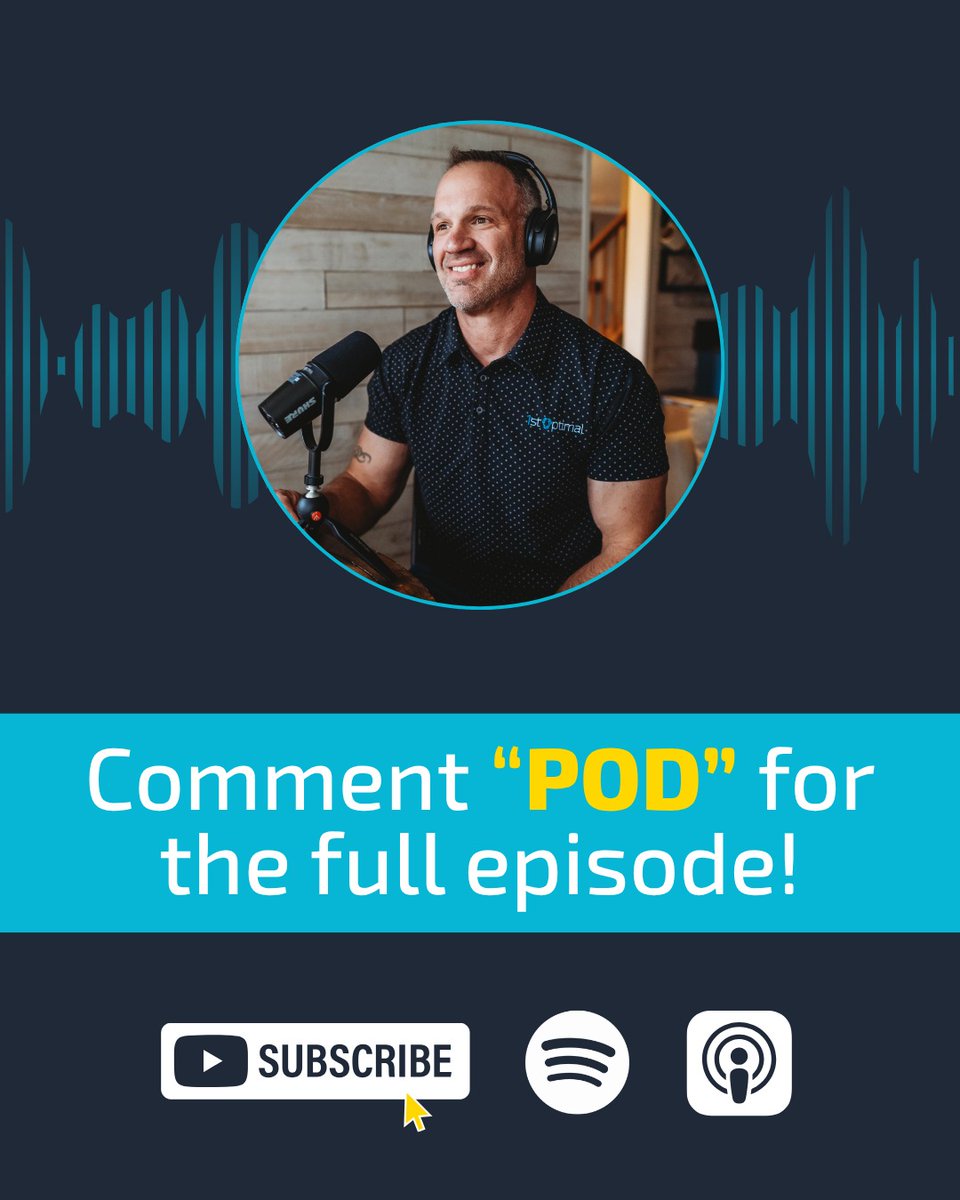 1stoptimalpod's tweet image. Are you training to avoid injury?

Eli Coffey explains why getting stronger in end ranges (deep squats, stretched presses) builds real-world strength and resilience.

Listen on the 1st Optimal Podcast!
Comment “POD” for the full episode!

#StrengthTraining #FitnessTips