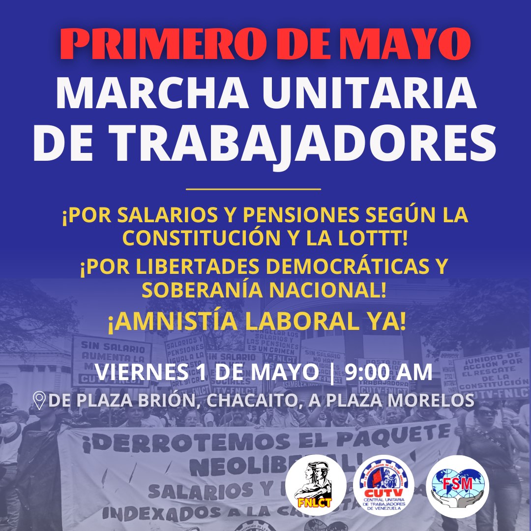 Frente Nacional de Lucha de la Clase Trabajadora tweet media