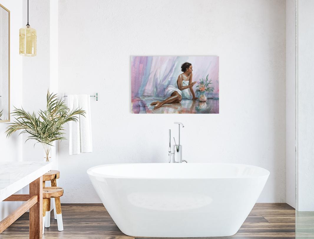 SHendersonArt's tweet image. It was a moment of softness, gentleness, peace, and calm.

A Woman's Touch canvas print -- Link to purchase is in the replies.

Free shipping to the U.S. and Canada.

#bath #bathroom #beauty