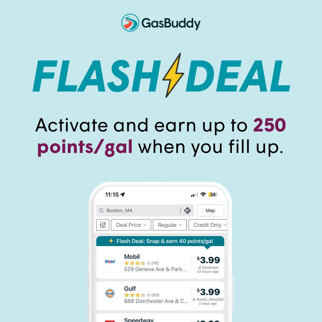 GasBuddy tweet media