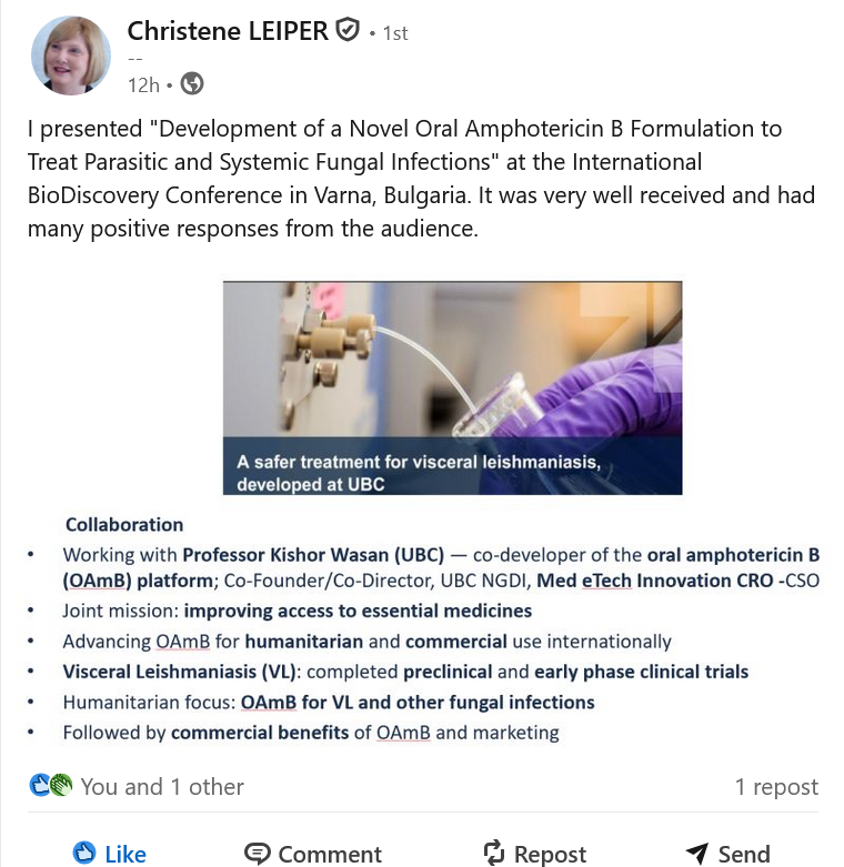 Neglected Global Diseases Initiative at UBC tweet media