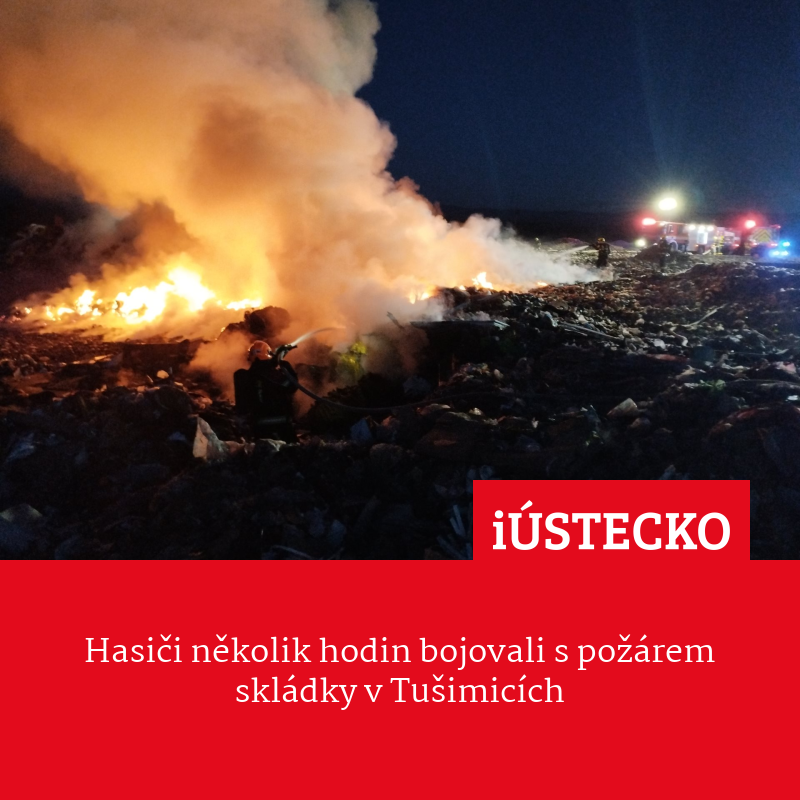 iustecko_red's tweet image. Hasiči v Tušimicích likvidovali noční požár skládky, který zasáhl plochu 800 metrů čtverečních. Díky nasazení těžké techniky a sedmi jednotek se podařilo oheň uhasit během čtyř hodin.
iustecko.cz/hasici-nekolik…

#Tusimice #pozar #hasici #Chomutovsko #skladka #bezpecnost
