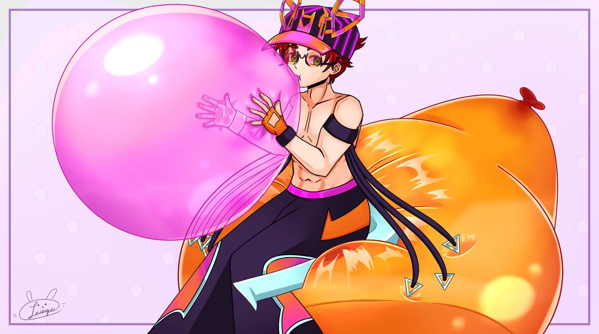 sherrybluee's tweet photo. This time, we were joined by an adorable and sexy tomboy wearing an outfit worthy of a catwalk!
Lirodon is an expert at inflating bubblegum, but he's experimenting and trying new things, and what better way to do it than with a pink balloon?
#balloon #looner #loon #blowing https://t.co/XtS8nVbgdZ