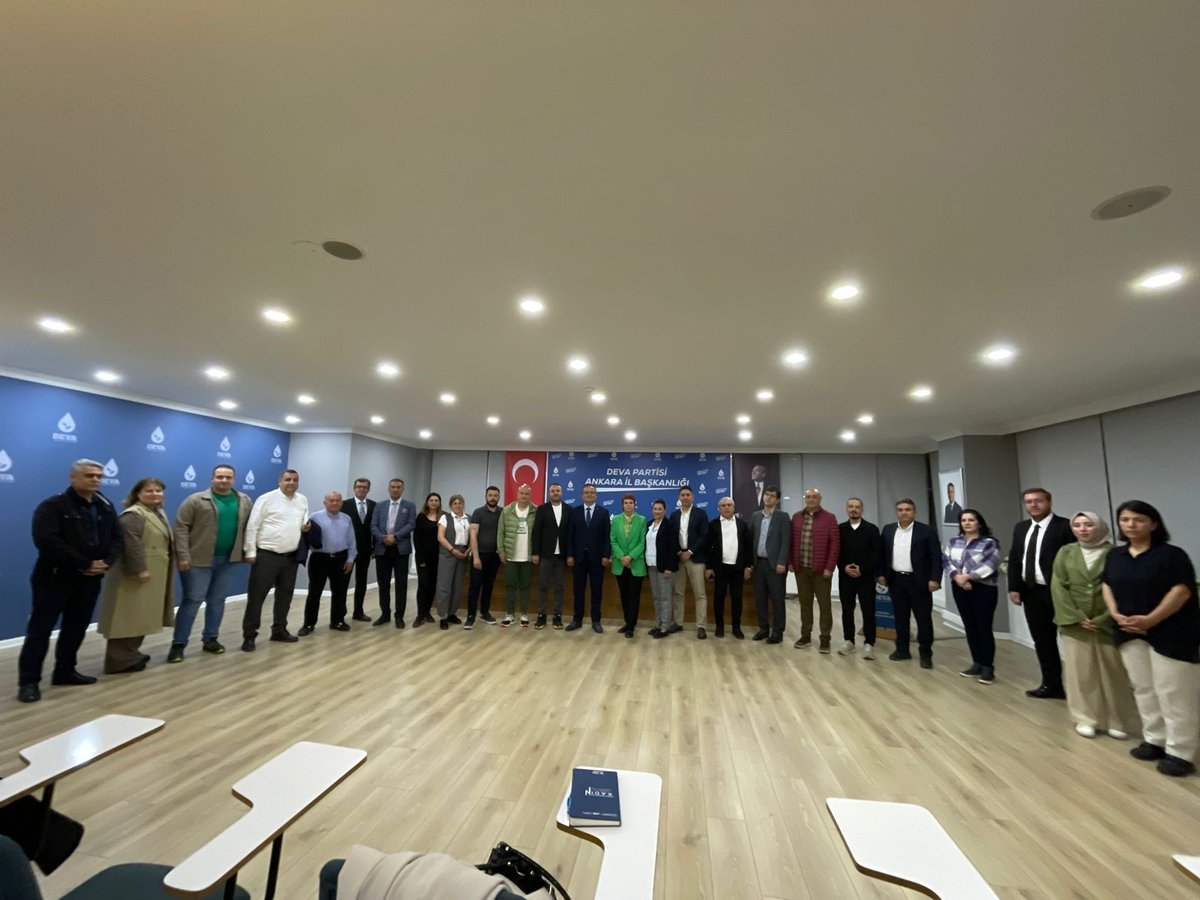 DEVA Partisi Ankara İl Başkanlığı tweet media