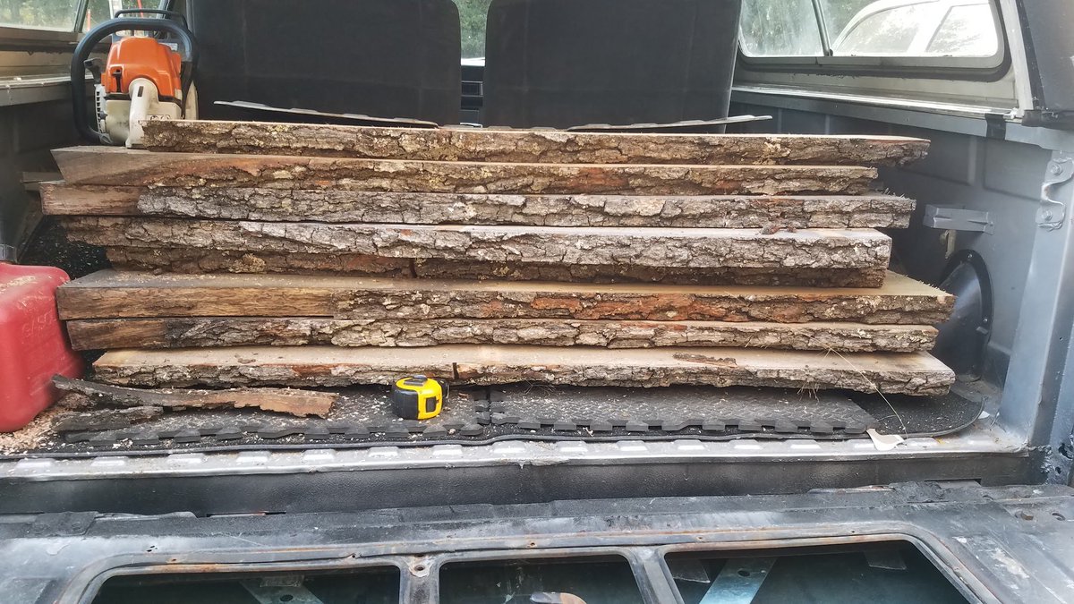 SquarebodyBoard's tweet photo. We call ourselves Squarebody Cutting Boards because, Well i drive a Squarebody.
Heres what it looked like in August of 2024.
And what some of our wood looked like in Aug 2024
Along with some finished Boards
Im gonna do more on the Blazer and heres a link
https://t.co/FqIPgrPouG https://t.co/bW98DVVCkv