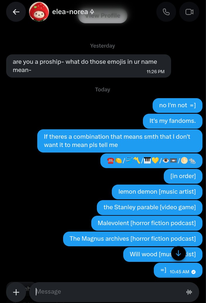 Mossthegoober?! :O ☎️🍋/🪣〽️/🎹💛/👁️📼/🌕🐀 tweet media