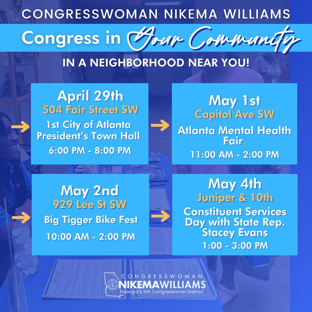 Congresswoman Nikema Williams tweet media