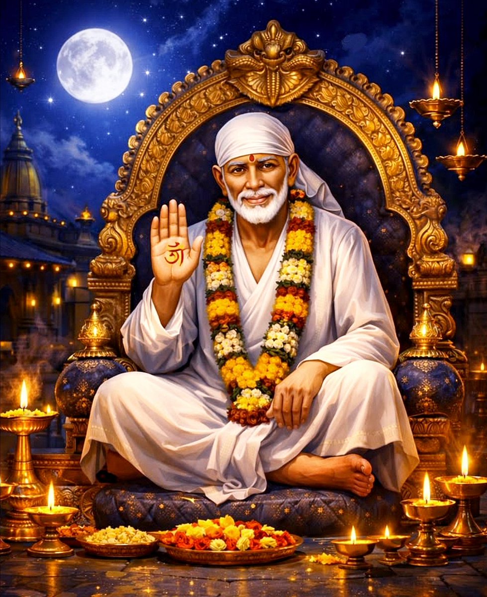 Hindu_devotee6's tweet photo. 🥀🌹|| साई वंदना ||🥀🌹
अनंत कोटी ब्रह्माण्ड नायक,
राजाधिराज योगी-राज परबह्म।
श्री सच्चिदानंद सदगुरु श्री साईंनाथ महाराज की जय।।
🌹🌺🥀|| श्रीशिरडी साई बाबा आपका कल्याण करें। ||🥀🌺🌹 https://t.co/t0kSut71n6