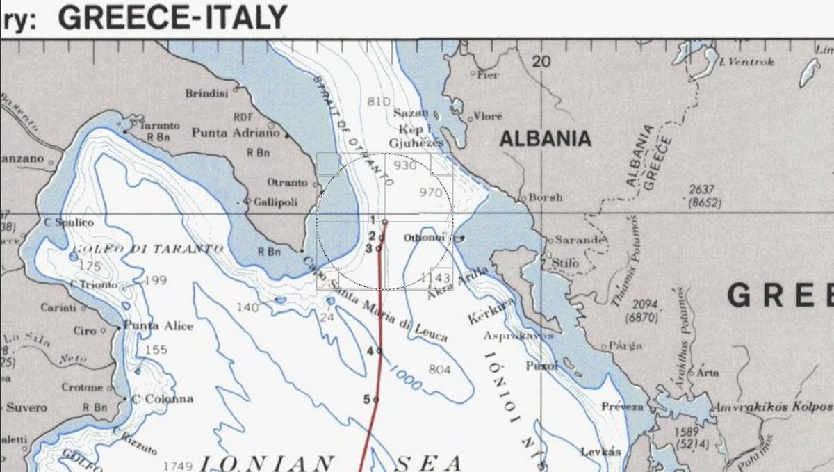 thgreasi's tweet photo. @turkic_facts I'm sorry for ruining it for you. 
I just added circles on your own pictures which prove that Diapontian, Strofades &amp; pretty much all Greek islands actually got 100% influence and the delimitation is pretty much on the middle line, or even more in some places 😝😜 https://t.co/rmK91CKFLF
