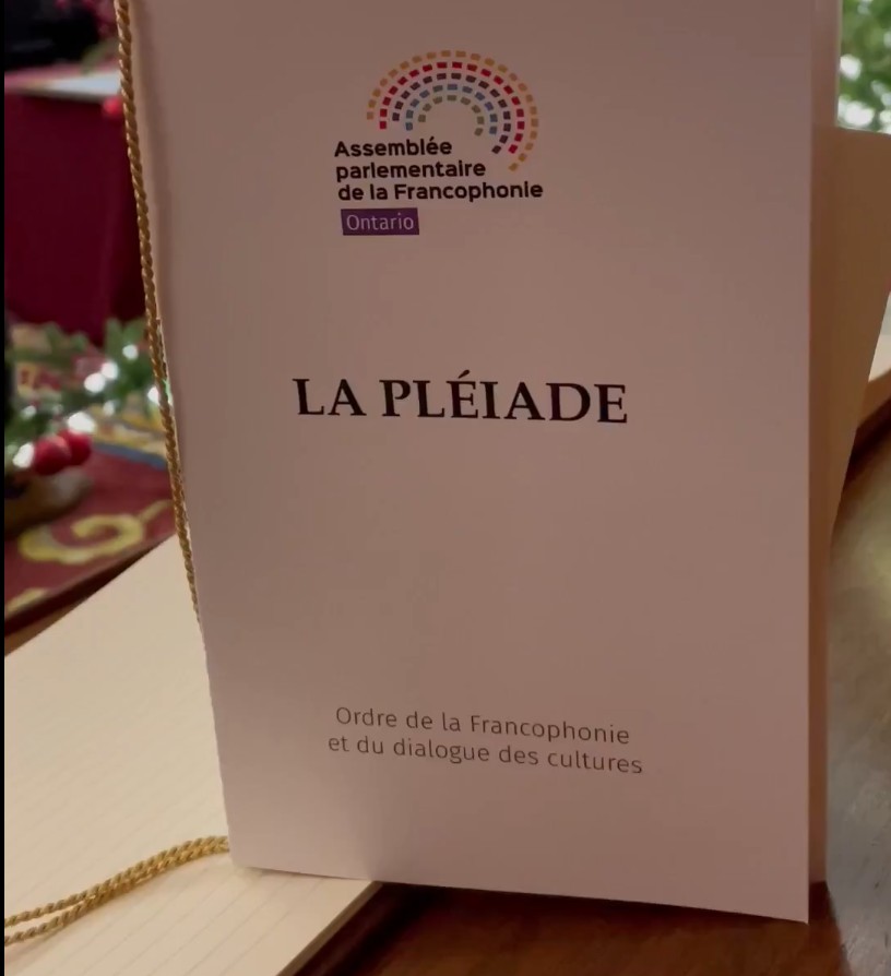ONfr_TFO's tweet image. Six Franco-Ontariens seront décorés de l'Ordre de la Pléiade en 2026 

@PadovaniSandra @APFfrancophonie @VincentGeorgie @windsorfilmfest @uwindsor @CSViamonde @miforleans @ajefo_justice @LeNord_Hearst #onfr #ontario #francophonie

ow.ly/1m8v50YS28U